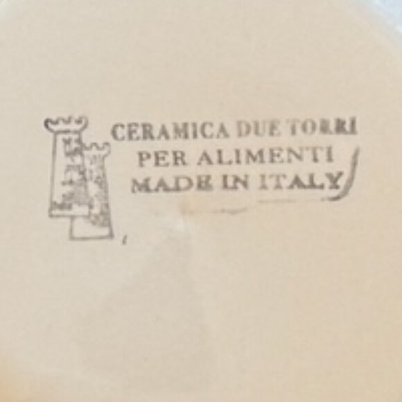 2 Vintage Italian Alimenti Teddy bear 8" plates - Picture 13 of 13